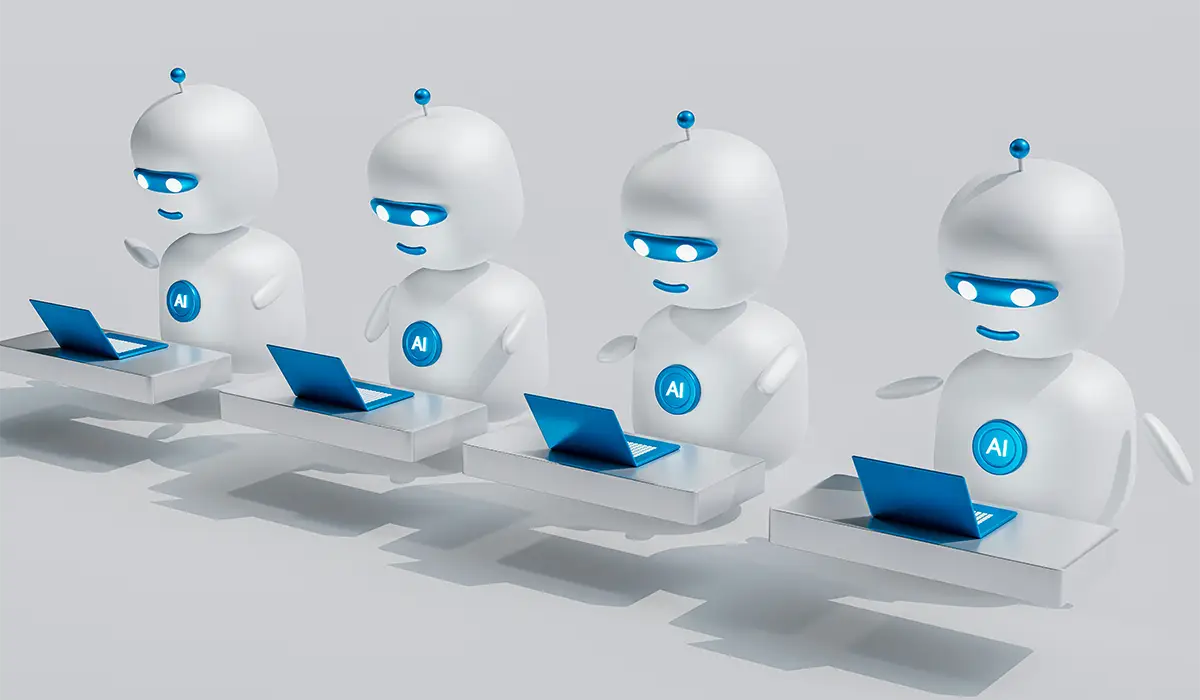 人の指示どおりに動く「道具」としてのAIのイメージ